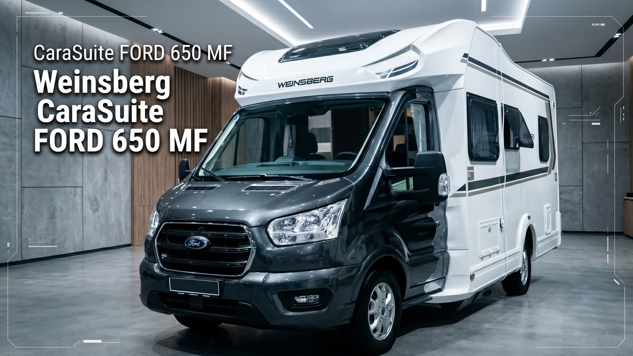 2024 Weinsberg CaraSuite FORD 650 MF: A Motorhome So Comfy, You Might Never Want to Leave!