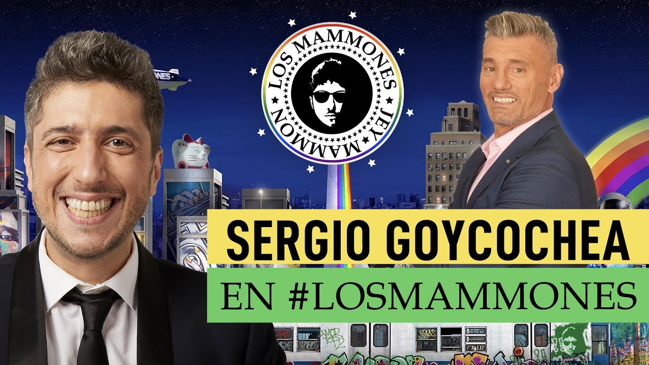 Sergio Goycochea con Jey Mammon: 
