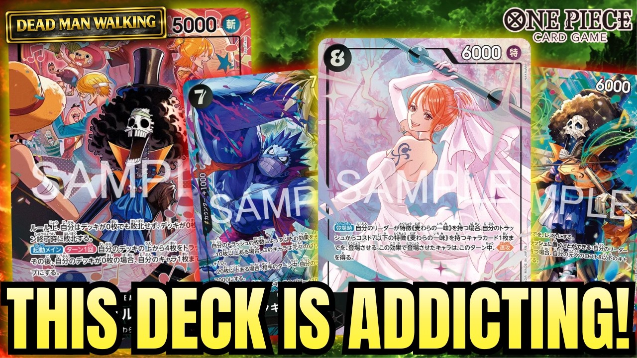 Restanding 4 times in a turn with the NEW OP-15 Brook leader! (decklist + gameplay)
