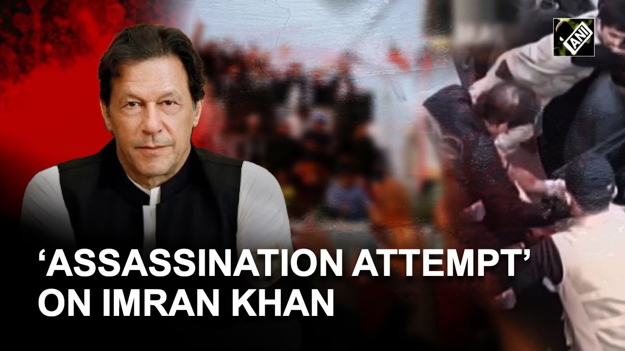 Shots fired on Imran Khan, attacker caught on camera