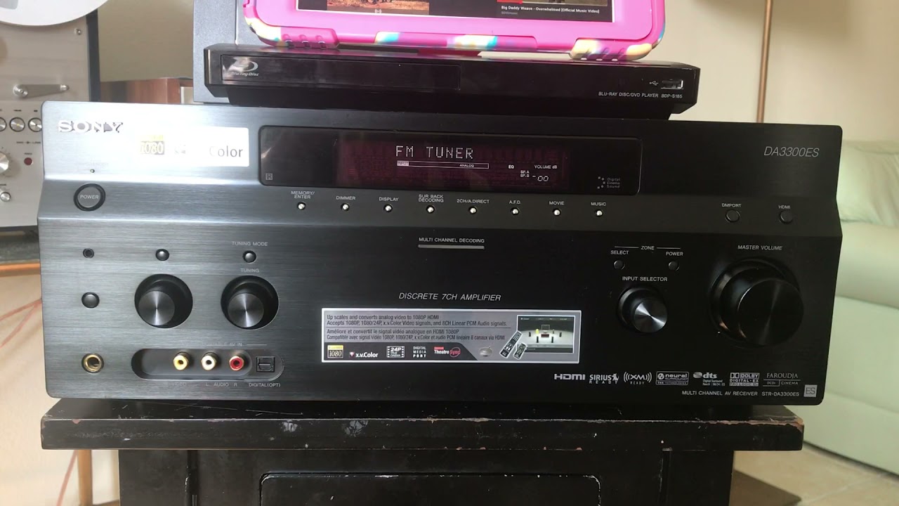 Sony STR-DA3300es Demo