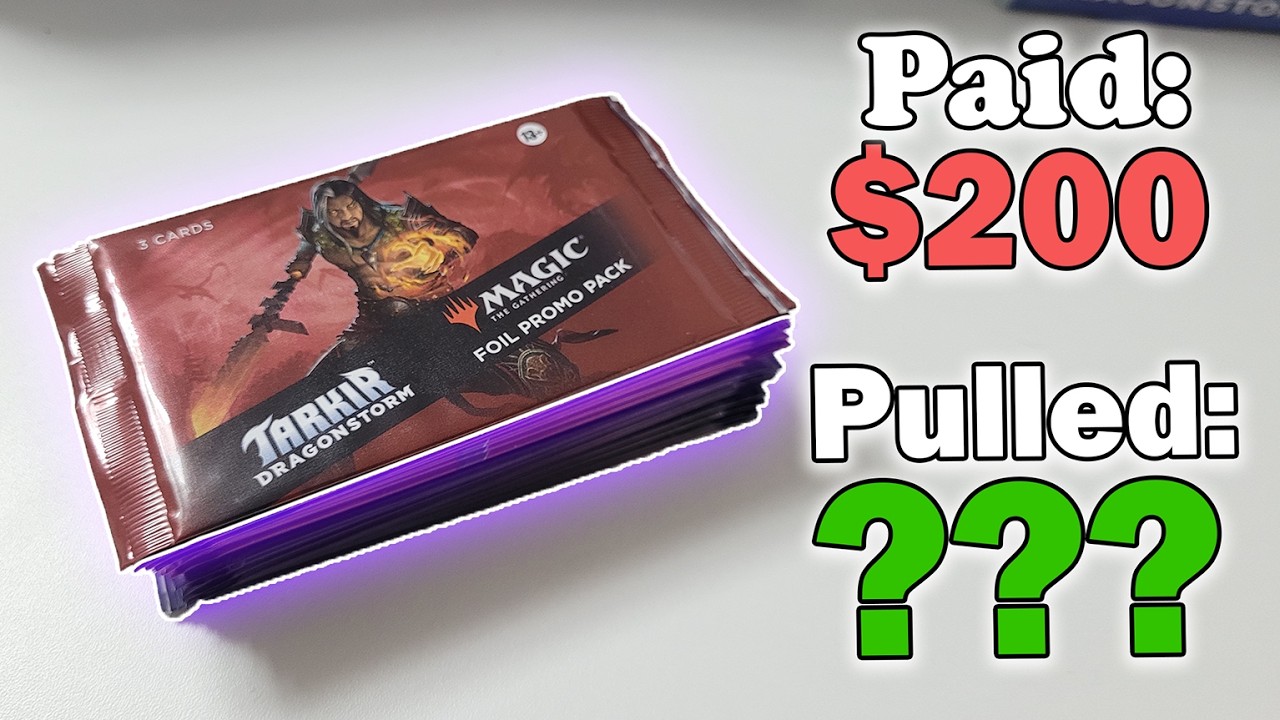 Let's Open at least $200 from 20x Tarkir PROMO Packs #tarkirdragonstorm