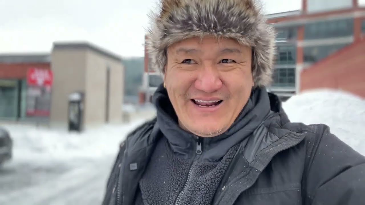 Heavy snow in Toronto ￼