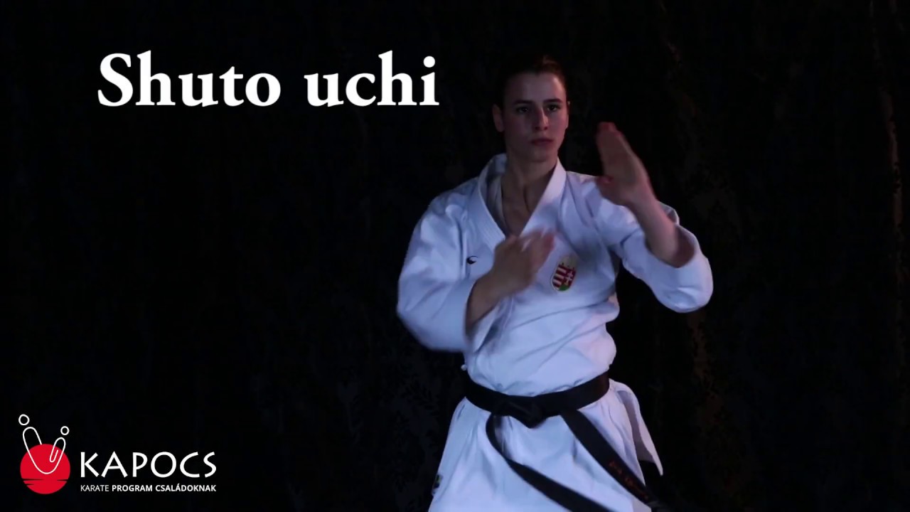 Karate Shito-ryu - Shuto uchi - Kapocs Sportprogram