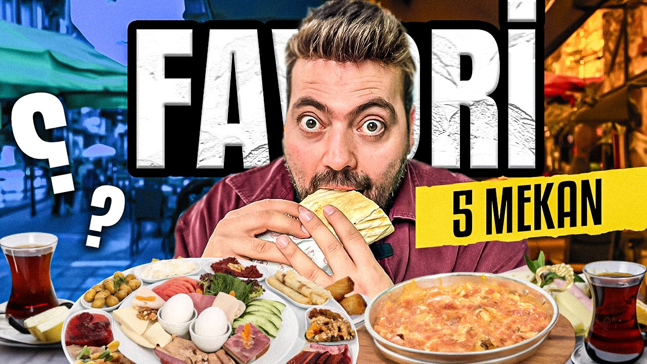VİDEOLARDA GİTTİĞİM 5 FAVORİ MEKANIM !