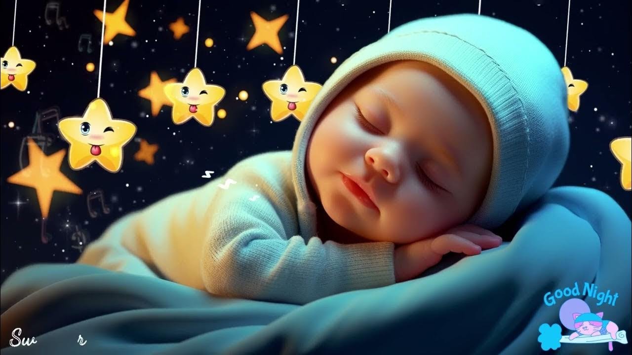 Baby Sleep Music 🎶 Mozart & Brahms Lullabies 😴 Overcome Insomnia 🌙 Sleep Instantly in 3 Minutes