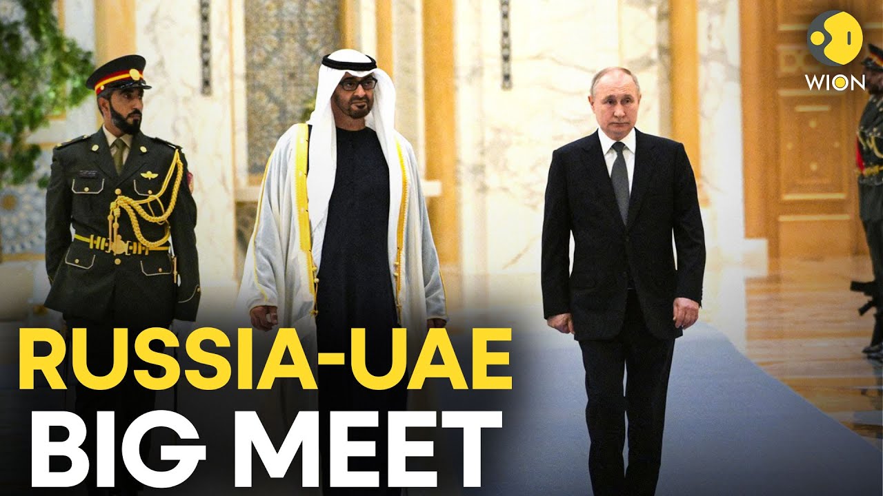 Russia-UAE LIVE: Putin Hosts UAE's al-Nahyan For Talks In Moscow | WION Live