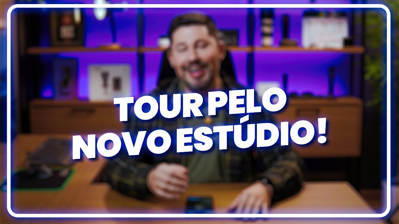 Tour/Tutorial Estúdio de Gravação para Vídeos | Home Studio