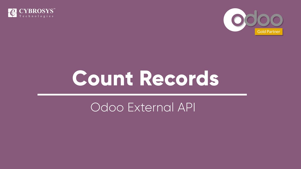 How to use search_count method  in Odoo | XML RPC | Odoo External API
