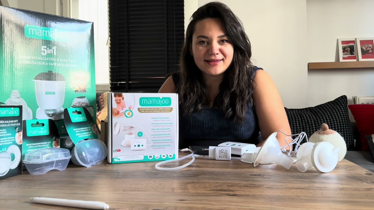 Ebe Hürcan Çit ile Mamajoo USB'li Göğüs Pompalarını İnceledik