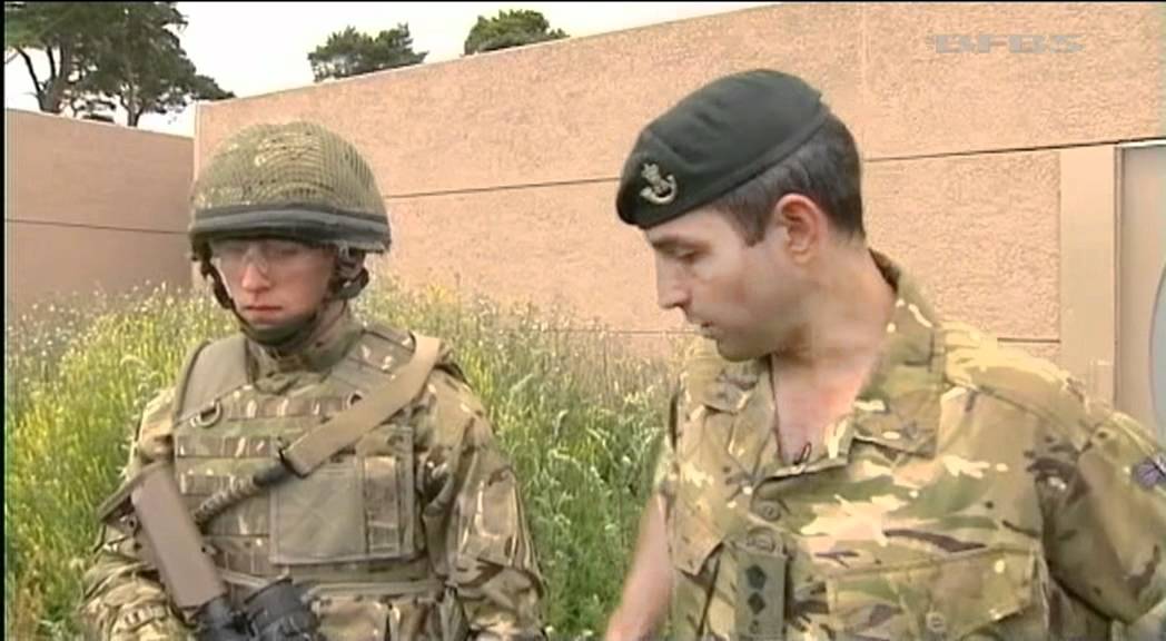 British troops on pre-deployment training before Op Herrick 15 28.07.11