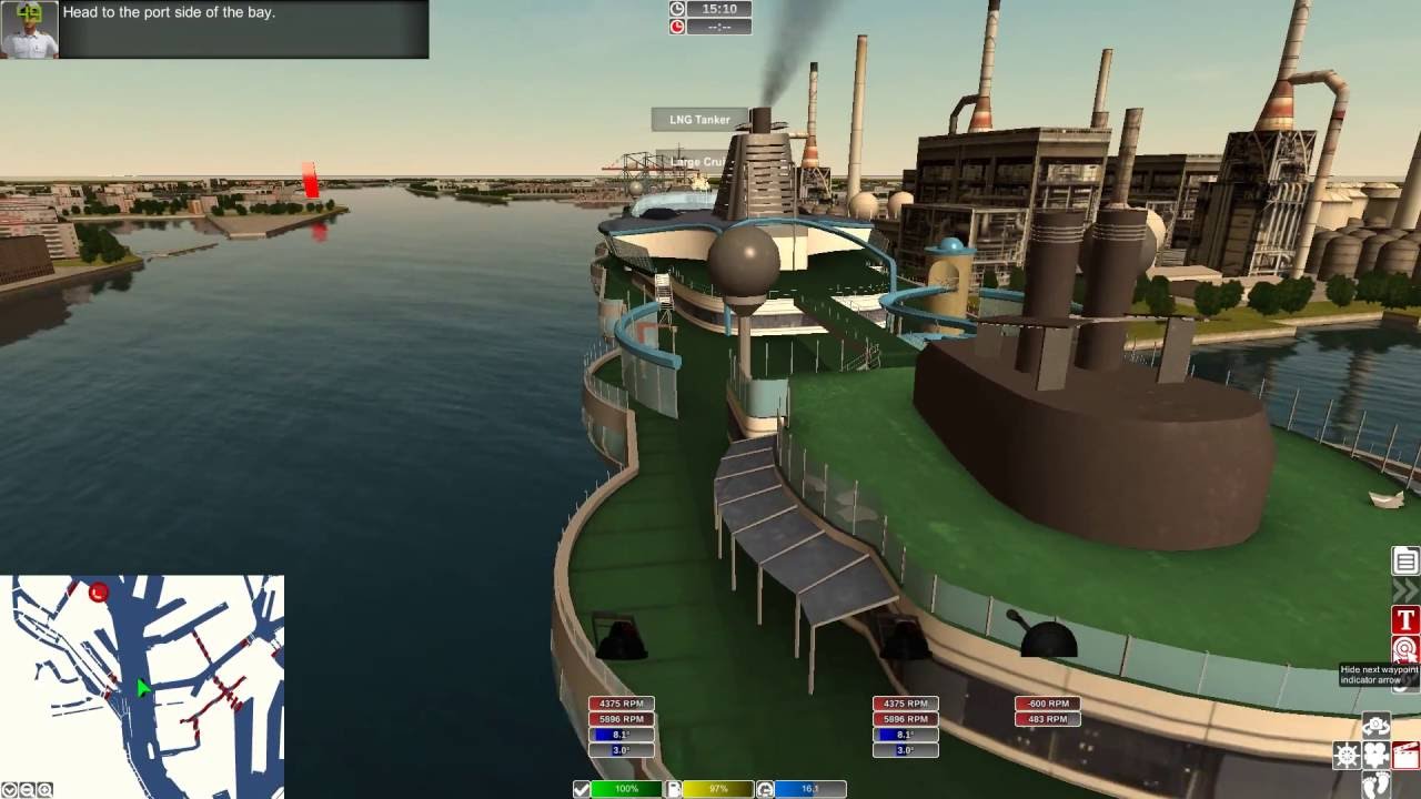 European Ship Simulator - Cruiser Ship Gameplay HD