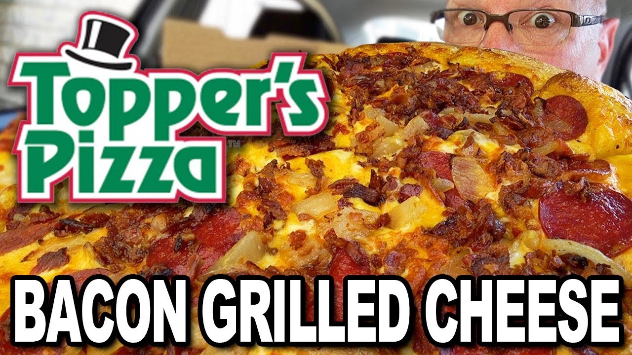 Topper's Pizza 🥓🧀🍕 BACON GRILLED CHEESE PIZZA