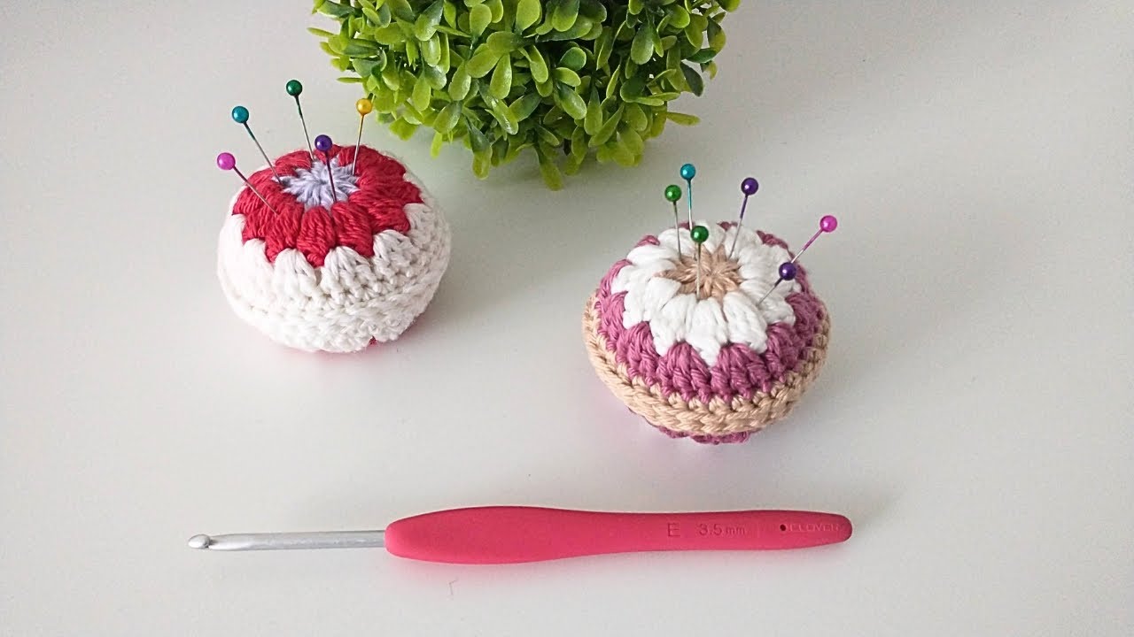 Alfiletero TEJIDO A CROCHET | Ganchillo FÁCIL | TUTORIAL PASO A PASO