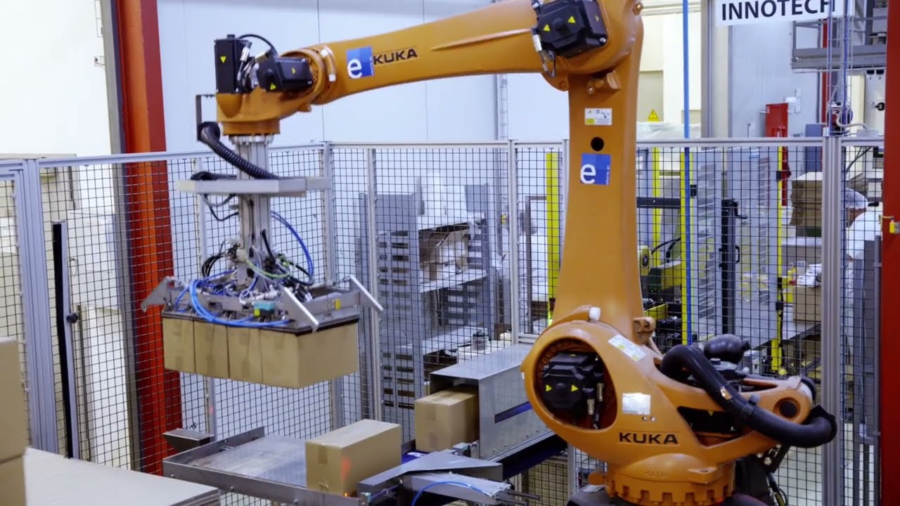 Kuka Palettierroboter