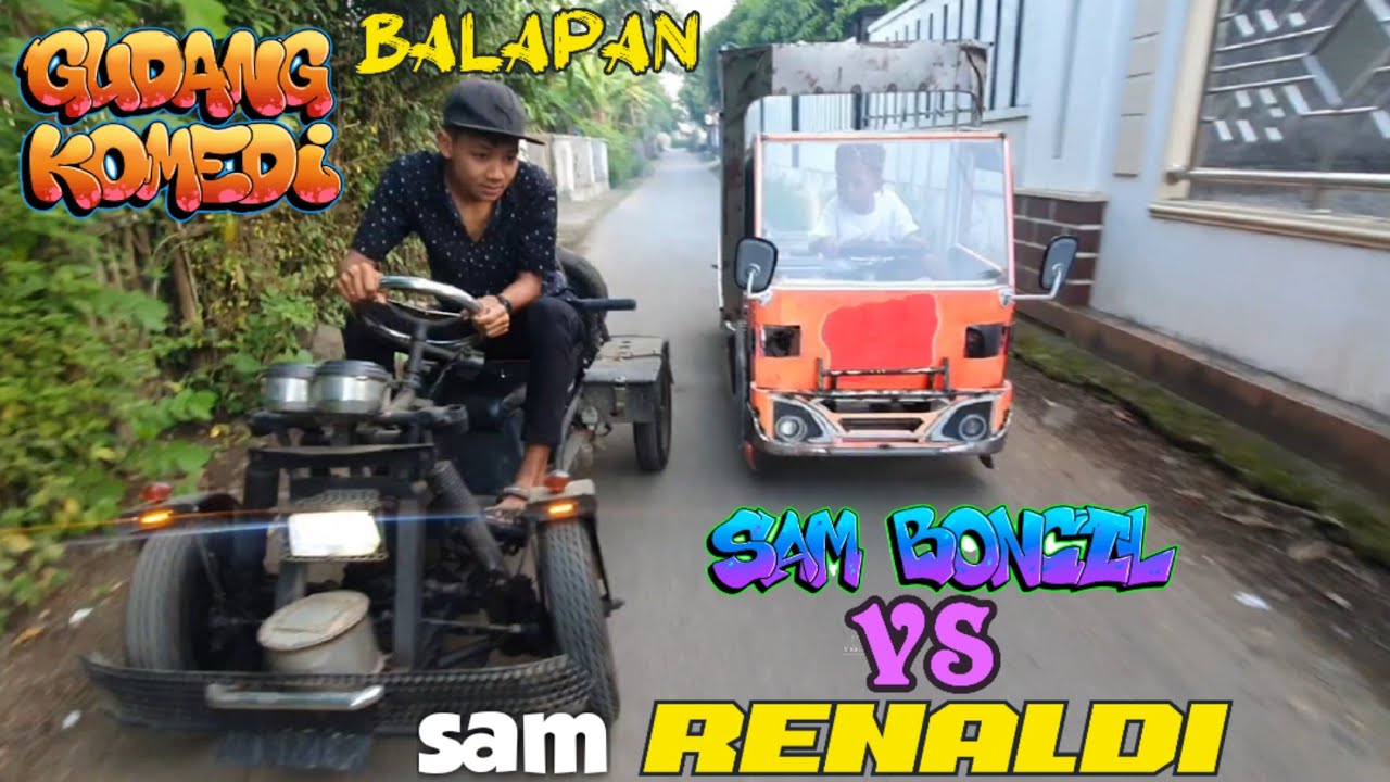 Sam Renaldi Tabung Jr_Di ajak Balapan Sam Boncil