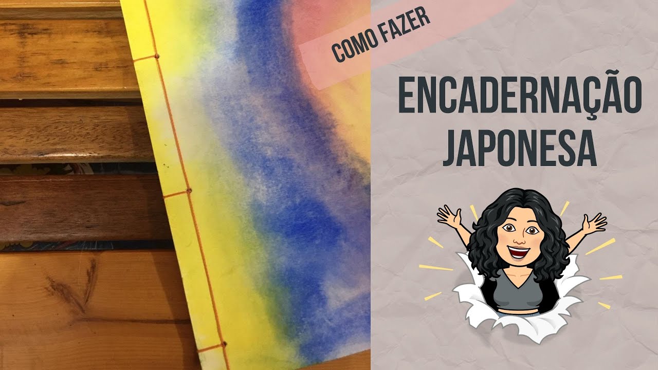 Como Fazer Encadernação Japonesa para Folhas Soltas - Yotsume Toji