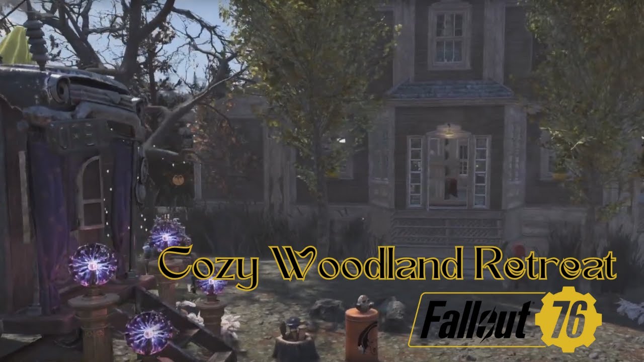 Fallout 76 C.A.M.P. Tour | The Woodland Retreat