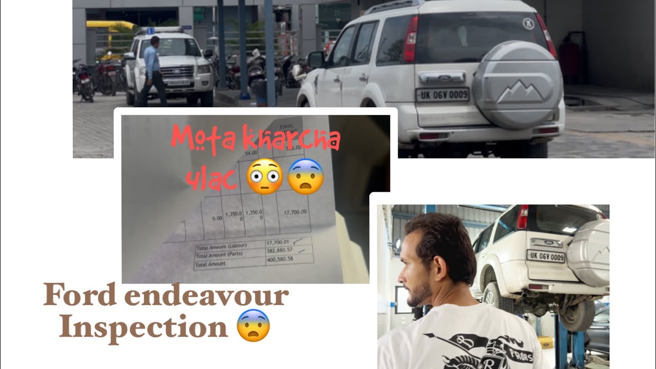 ❤️Random vlog 🚙 🧐 inspection with@HARDIKBISHT077 |ford endeavour |service time| #bishtvlogs