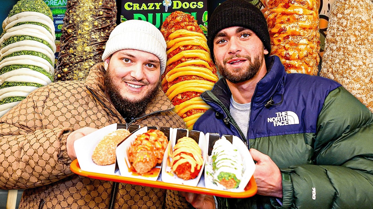 WIR TESTEN DIE BELIEBTESTEN CORNDOGS IN HAMBURG