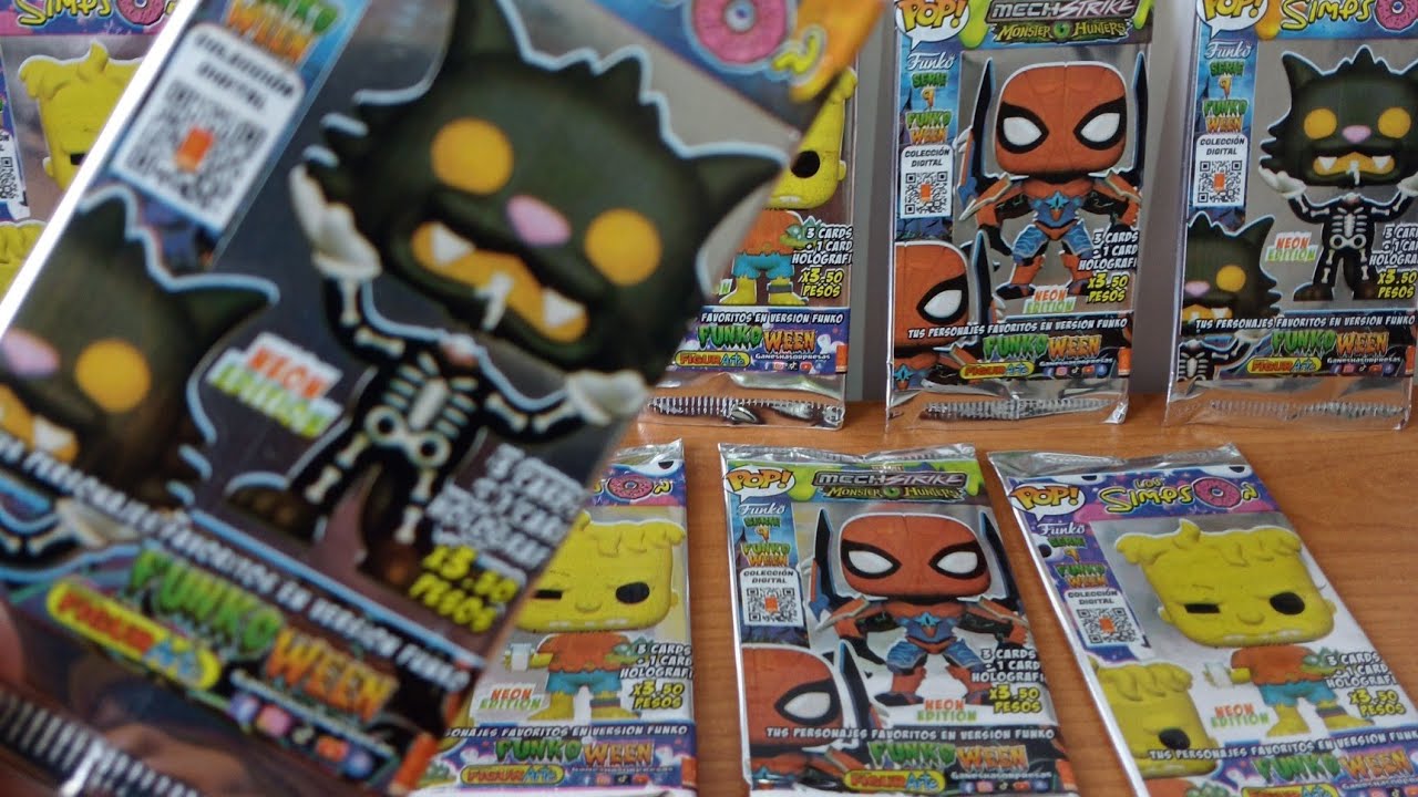 Cartas Funko Pop serie 9  Funko ween especial de Halloween
