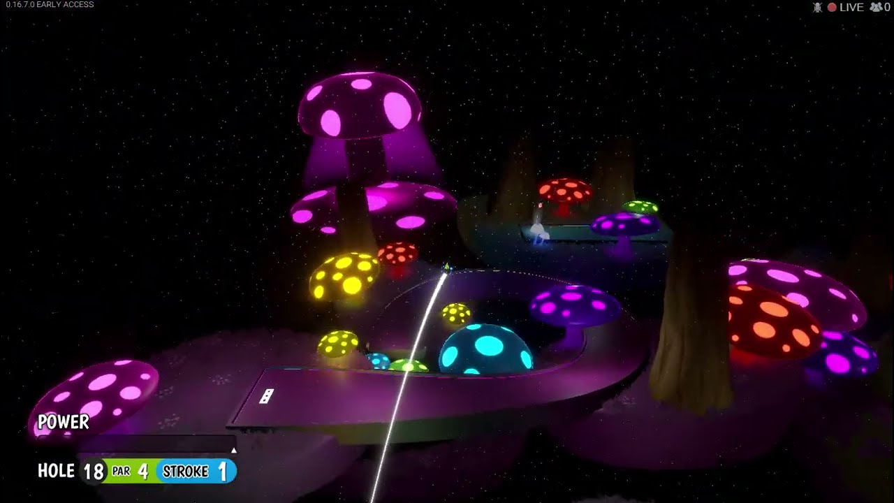 Tower Unite Mini Golf - Mushroom Wood - 44 Shots (Global Rank #7)