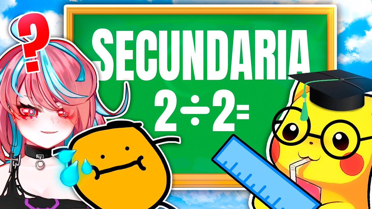 Puse a YouTubers a Responder EXÁMENES de Secundaria 🧠