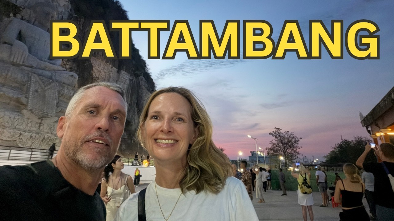 Battambang, Cambodia - Bamboo Train, 358 Temple Steps, Killing Caves & 5 Million Bats at Sunset