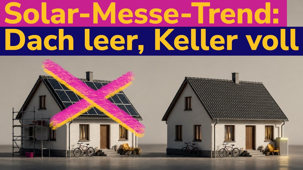 Solarmesse Trends: Wie geht&rsquo;s weiter mit PV und Speicher?