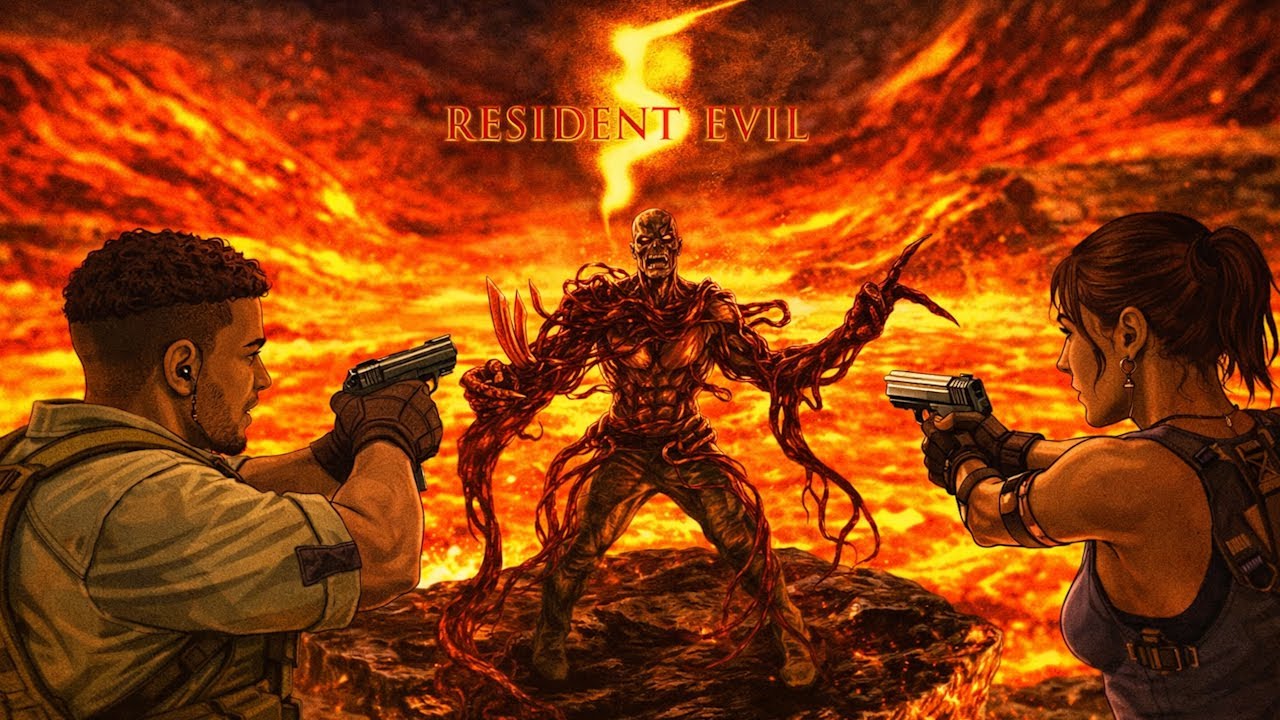 ESTE JUEGO ACABO CONMIGO | RESIDENT EVIL 5 #4 FINAL (PS5)