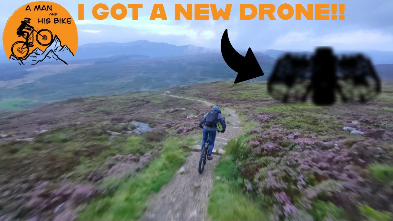 Testing my new drone up a mountain!!
