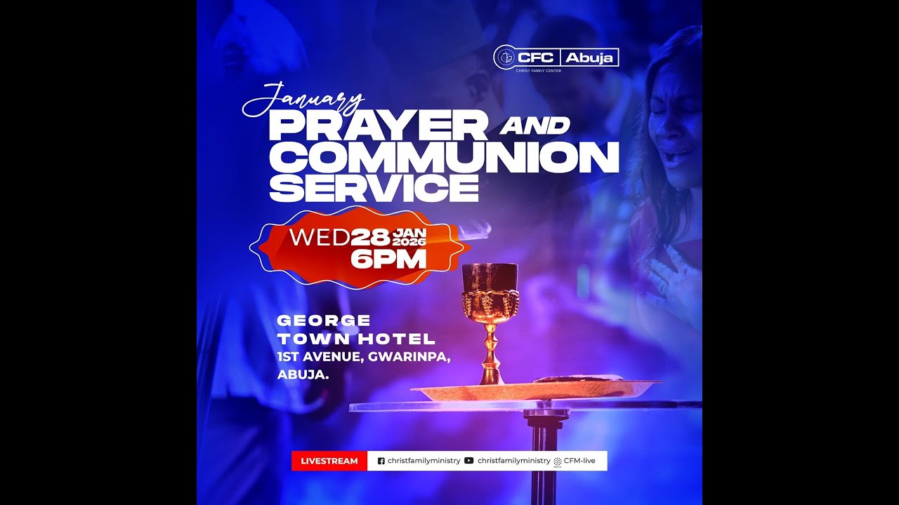 PRAYER AND COMMUNION SERVICE/PASTOR AROME TOKULA