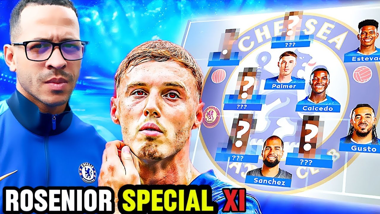 3 Liam Rosenior's PERFECT Lineup Variations At Chelsea