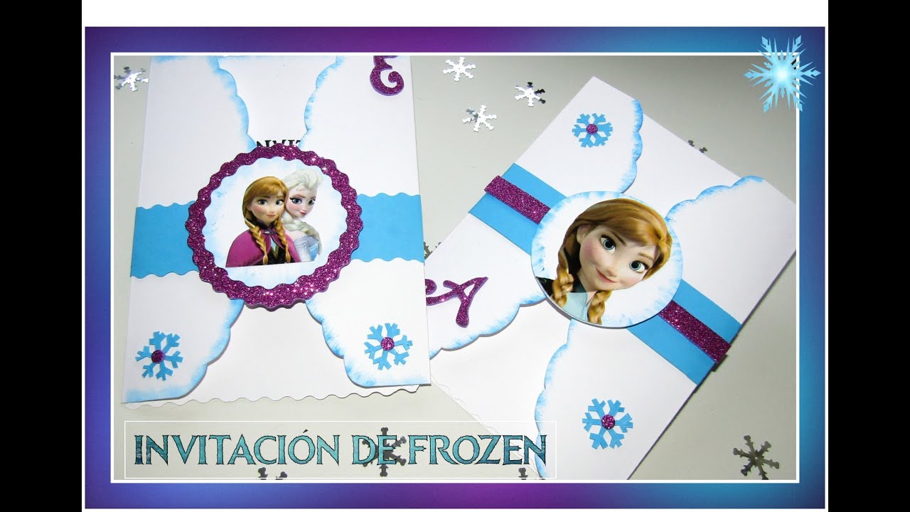 Invitación de Frozen