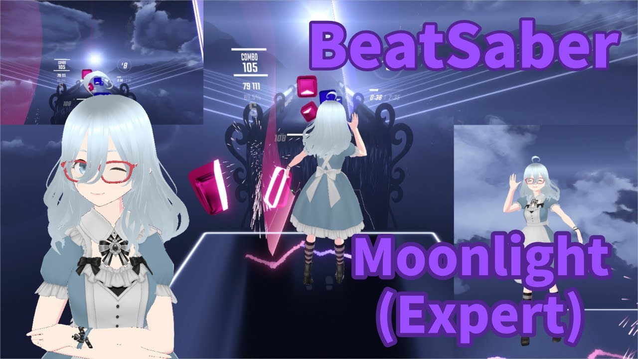 [BeatSaber]Moonlight(feat.ぷにぷに電機) (フルトラ)
