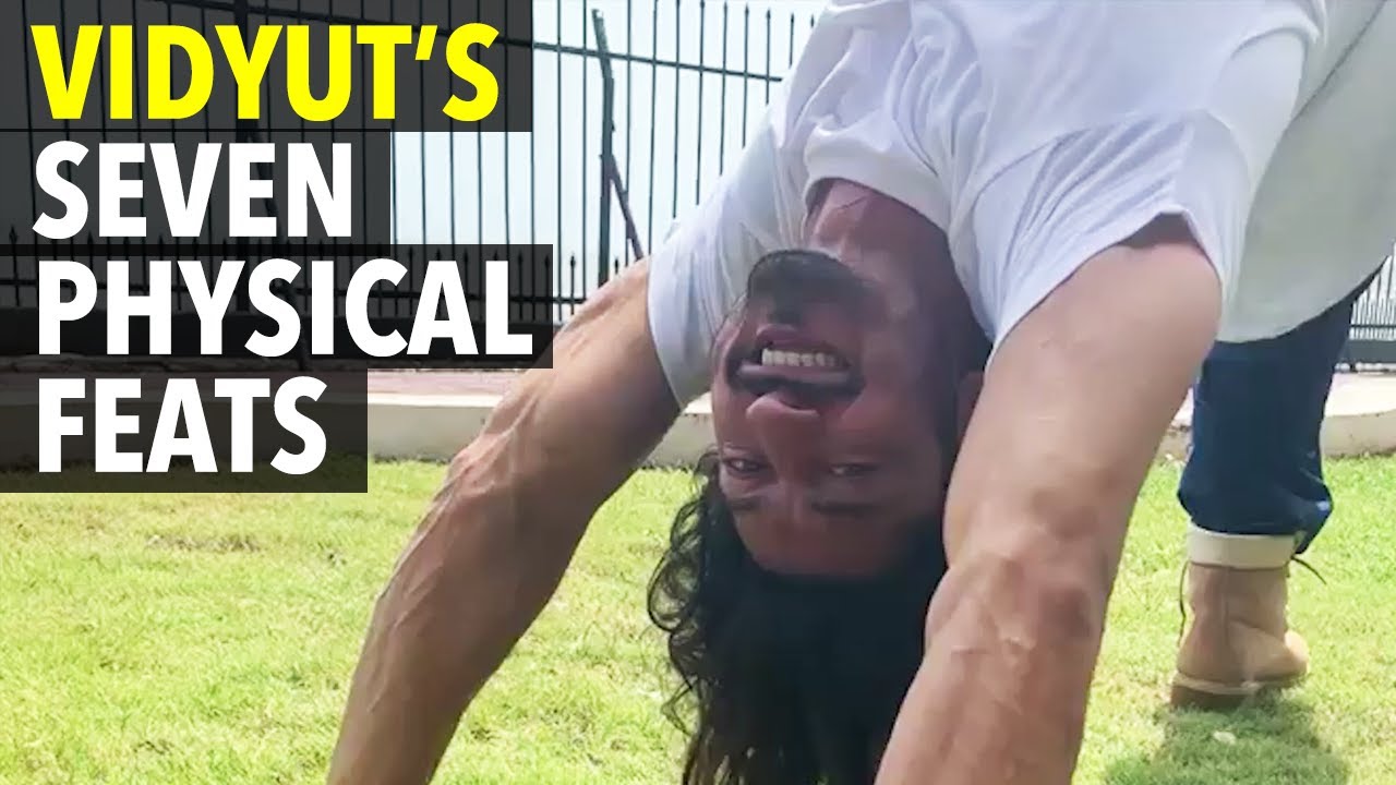Seven Physical Feats by Vidyut Jammwal | Kalaripayattu | Fitness | Martial Arts
