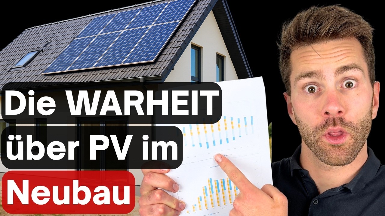 Photovoltaik f&uuml;r Bauherren -  so sparst du bei PV im Neubau