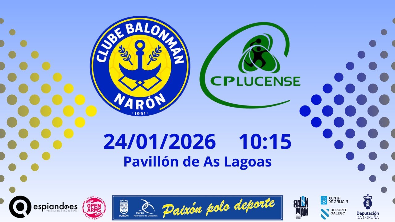 ESPIANDO.ES BALONMÁN NARÓN - MILLAVEN CP LUCENSE  [X.3 2ª FASE LIGA PRATA INFANTIL MASCULINA]