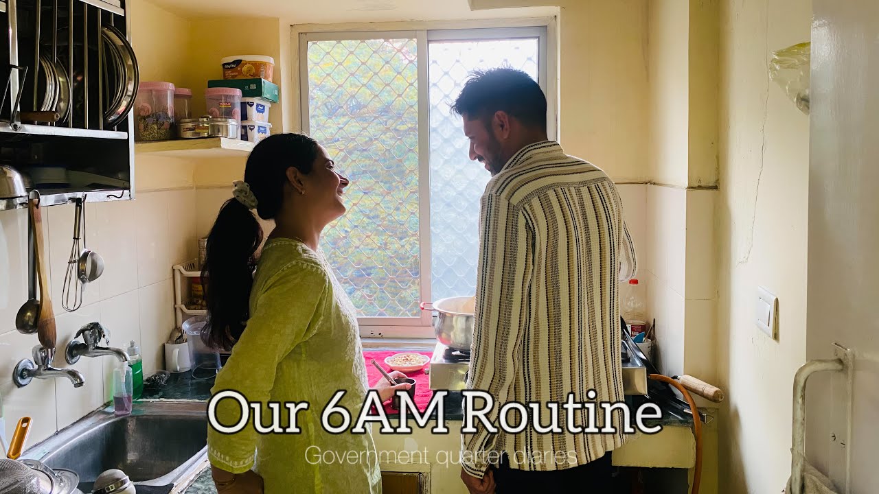 Our cozy Couple Routine | Govt Quarters life | Makar Sankranti vlog | Gajar ka Halwa & Pakora recipe