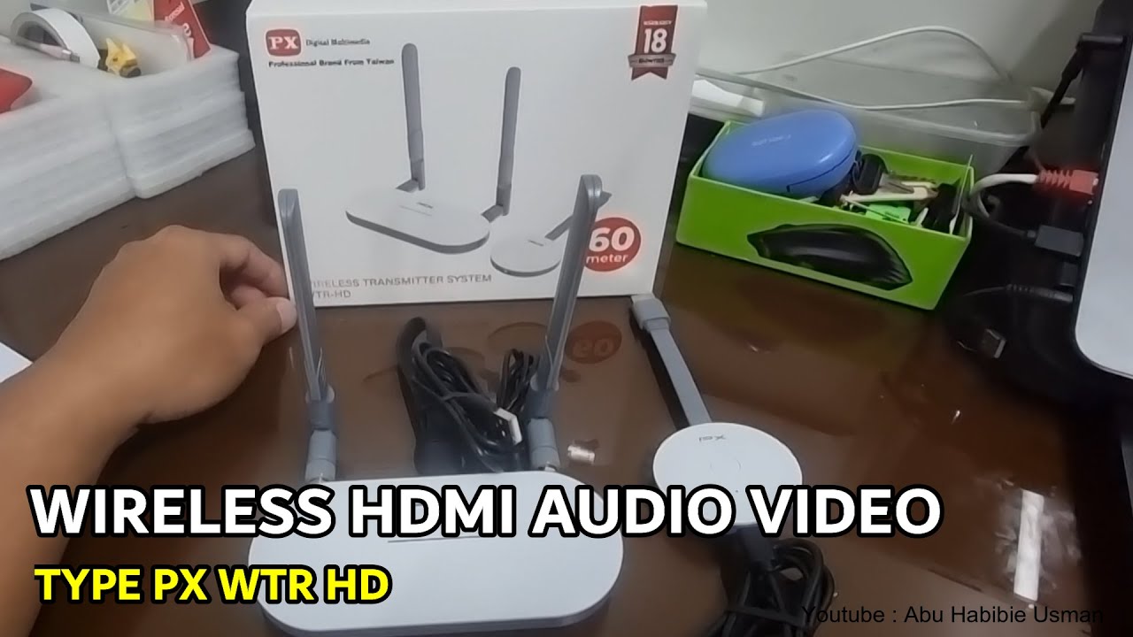 WIRELESS HDMI VIDEO TRANSMITTER RECEIVER EXTENDER DISPLAY PX WTR HD