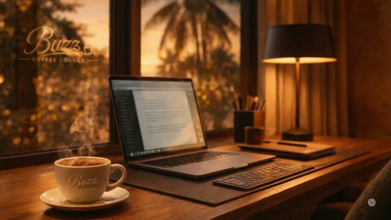 Músicas Instrumentais para Foco Profundo e Produtividade | Buzz Coffee Lounge