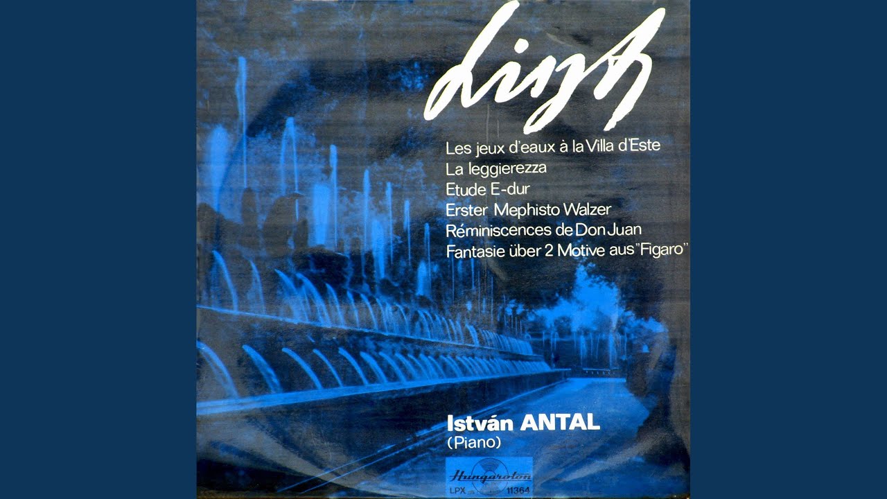 Les jeux d'eaux á la Villa d'Este - Années de Pélerinage (III.) Nr. 4