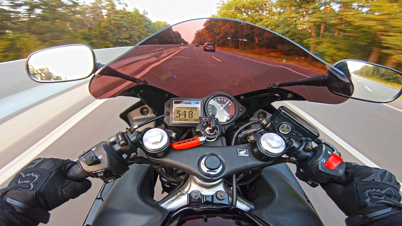 I Ride the CRAZY 🤪 Honda CBR 600 F4i for the First TIME! POV