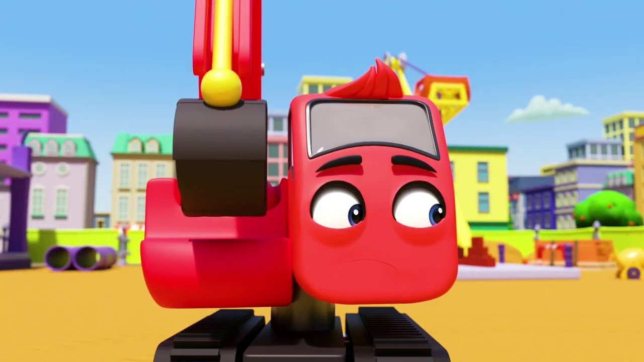 The Paint Problem! - Digley and Dazey | Construction Cartoons for Kids