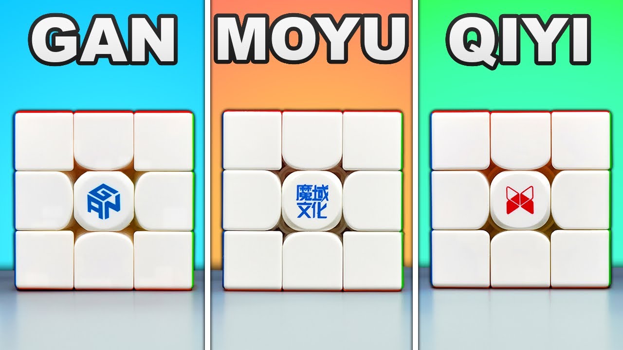 Какой бренд 3x3 ЛУЧШИЙ? (GAN vs MoYu vs QiYi)