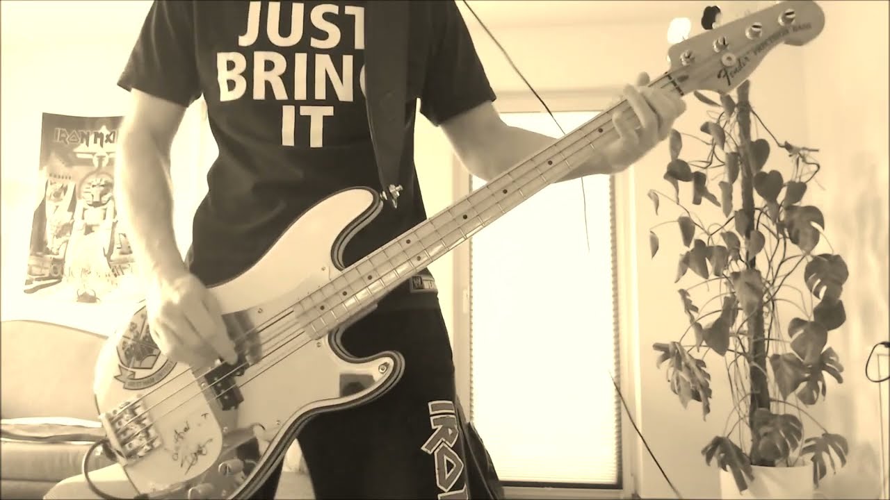 Iron Maiden - Die with your boots on Bass Cover