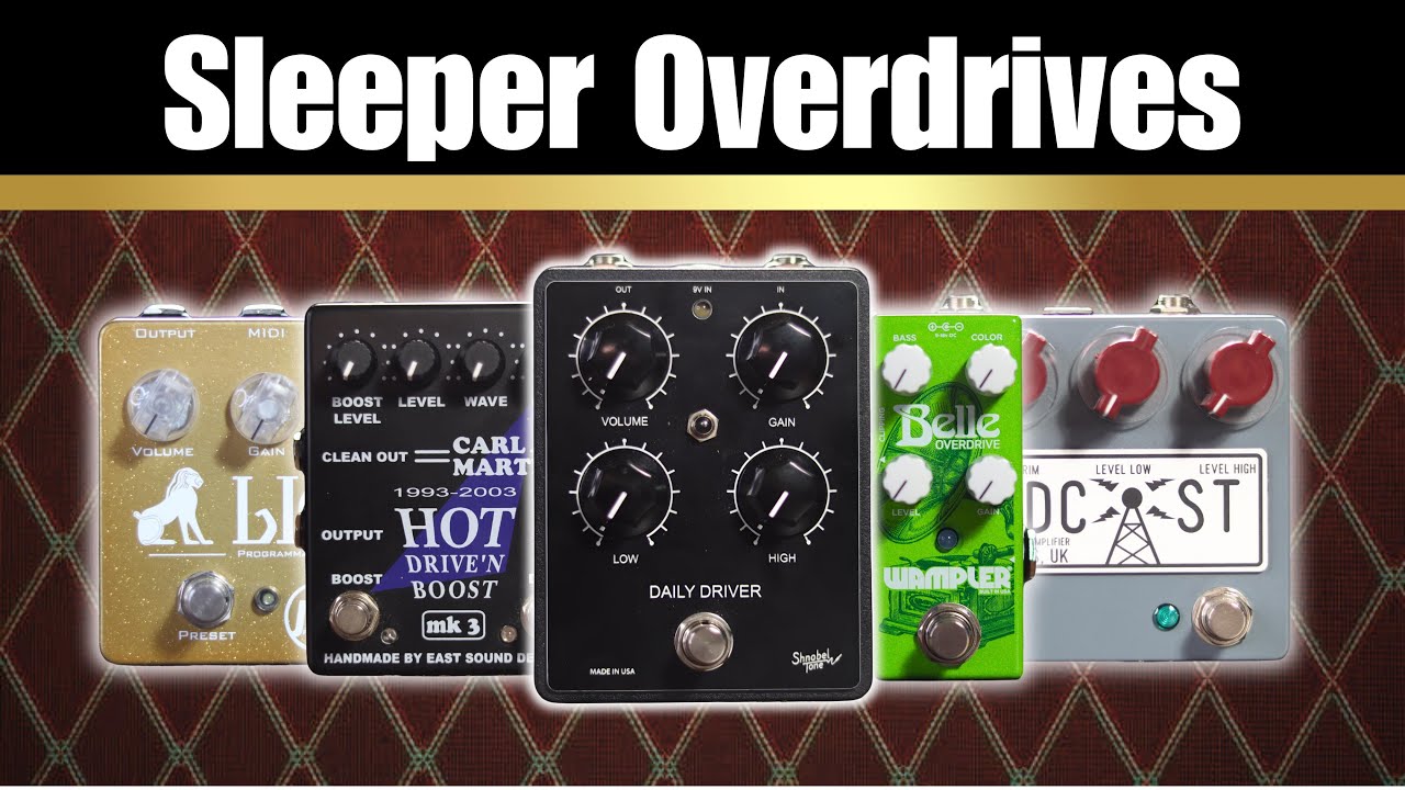 5 Overdrives You Didn’t Know Sound Killer with Vox AC15 & AC30 Amps