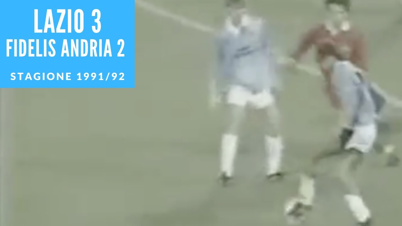 4 settembre 1991: Lazio Fidelis Andria 3 2