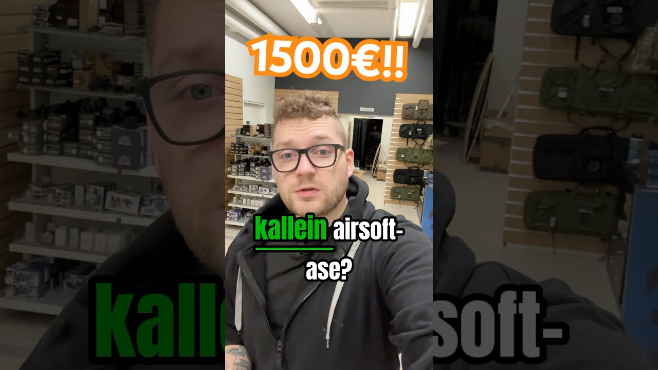 Onko t&auml;ss&auml; kallein airsoft-ase?!? #airsoft #airsoftfinland