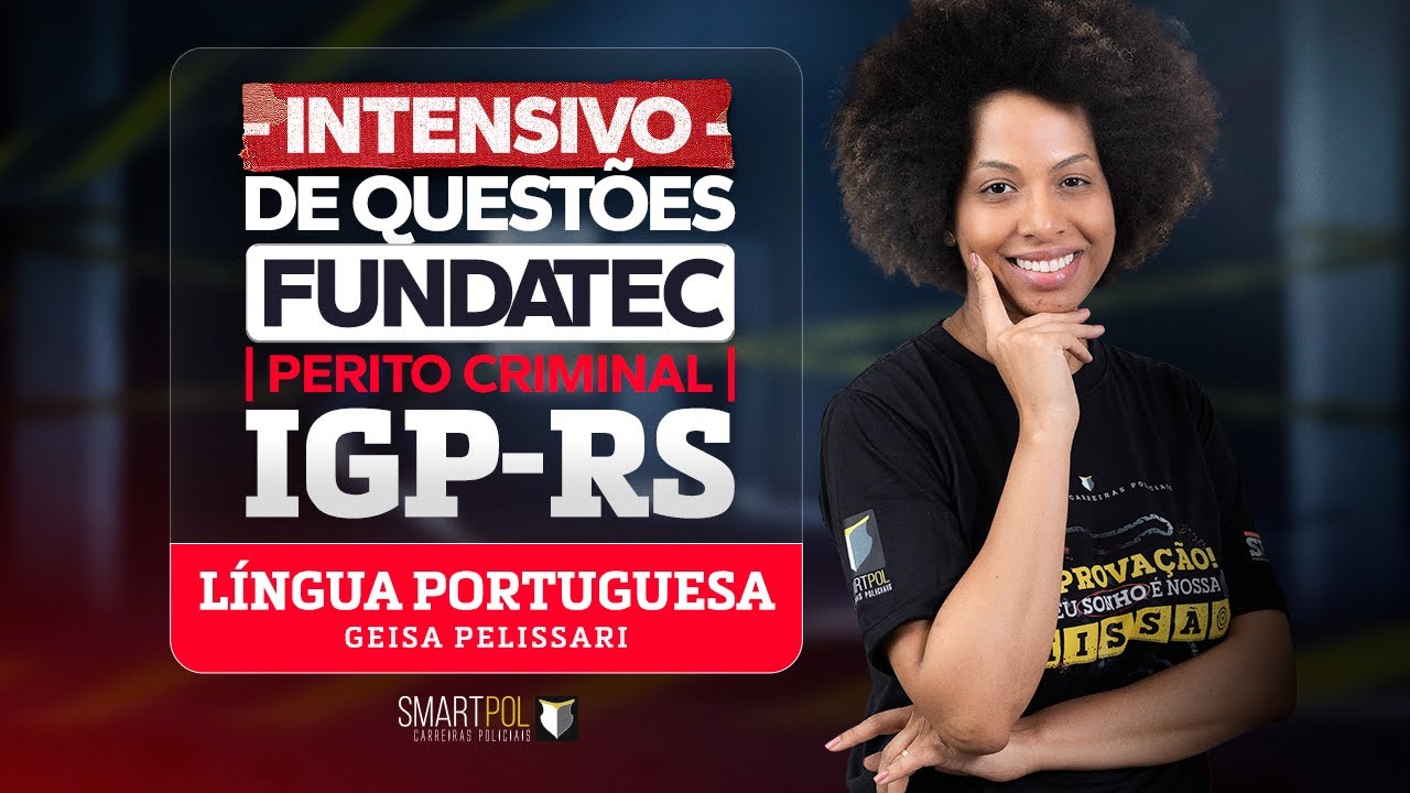 INTENSIVO | Aula 06 - Redação - Perito Criminal do IGP-RS